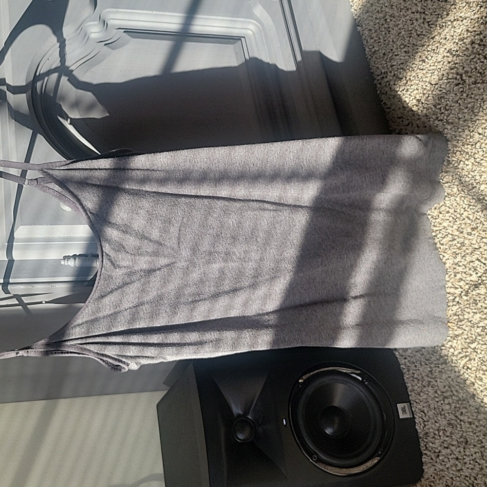 Gray tank top